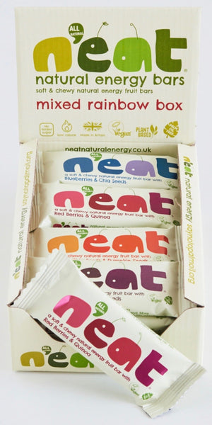 
                  
                    N'eat Mixed Rainbow Box of Natural Energy Bars (16x45g)
                  
                