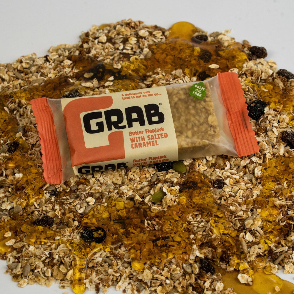 
                  
                    Grab Energy Butter Flapjacks with Salted Caramel (12x65g)
                  
                
