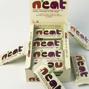 
                  
                    N'eat Cacao, Coconuts & Chia Seeds Natural Energy Bars (16x45g)
                  
                
